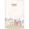 Ημερολόγιο ημερήσιο The Writing Fields City Views 14x21cm 2024 σε διάφορα χρώματα (1 τεμάχιο)